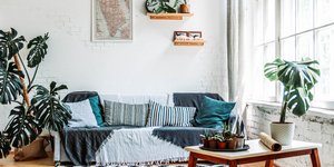 Σαλόνι καναπές διακόσμηση