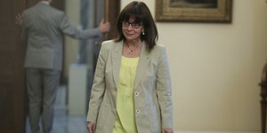 Η Πρόεδρος της Δημοκρατίας Κατερίνα Σακελλαροπούλου
