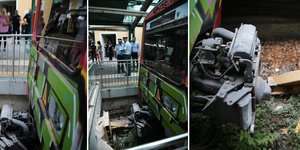 Συρμός προσέκρουσε στο τερματικό τοιχίο στο σταθμό της Κηφισιάς
