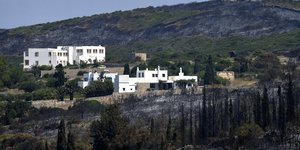 Κύθηρα καμένη έκταση