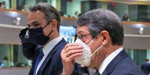 Κυριάκος Μητσοτάκης και Νίκος Αναστασιάδης