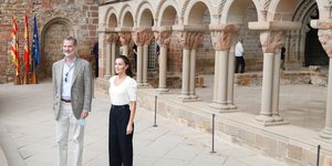 Η βασίλισσα Λετίθια και ο βασιλιάς Φελίπε