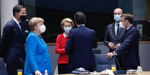 Μέρκελ, Μακρόν, Μισέλ, Λάιεν και άλλοι ηγέτες 