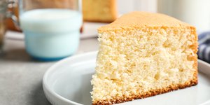 απλό κέικ με γάλα