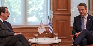 Νίκος Αναστασιάδης και Κυριάκος Μητσοτάκης