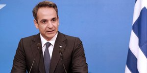 Ο πρωθυπουργός Κυριάκος Μητσοτάκης στις Βρυξέλλες