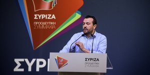 Ο Νίκος Παππάς στην ΚΕΑ του ΣΥΡΙΖΑ