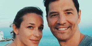 Σάκης Ρουβάς - Κάτια Ζυγούλη: Μοναδικό το βίντεο του ερωτευμένου ζευγαριού από την παραλία