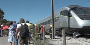 Σύγκρουση τρένου στην Πορτογαλία