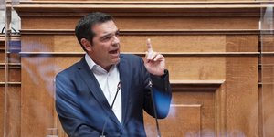 Ο Αλέξης Τσίπρας στην ΚΟ του ΣΥΡΙΖΑ