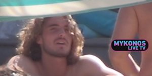 Στέφανος Τσιτσιπάς, διακοπές στη Μύκονο 2020