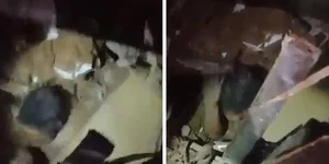 H στιγμή της διάσωσης του μικρού κοριτσιού στη Βηρυτό