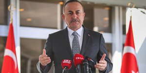 O Τούρκος υπουργός Εξωτερικών Μεβλιούτ Τσαβούσογλου