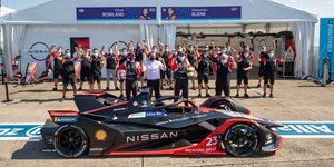 Η Nissan e.dams κατέκτησε τη δεύτερη θέση στη Formula Ε
