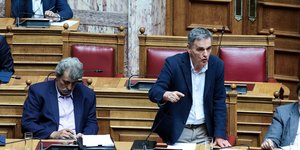 Ο Παύλος Πολάκης και ο Ευκλείδης Τσακαλώτος