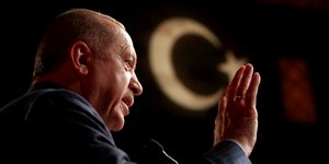 O πρόεδρος της Τουρκίας, Ρετζέπ Ταγίπ Ερντογάν