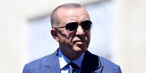 O πρόεδρος της Τουρκίας, Ρετζέπ Ταγίπ Ερντογάν