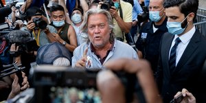 O πρώην σύμβουλος στρατηγικής του Τραμπ, Στιβ Μπάνον