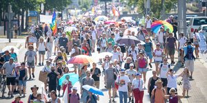 Διαδηλωτές στη Στουτγάρδη