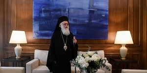 O Αρχιεπίσκοπος Αλβανίας Αναστάσιος