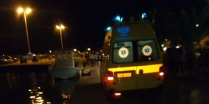 Ασθενοφόρο του ΕΚΑΒ στο Ναύπλιο