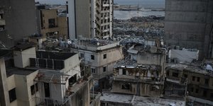 Βηρυτός καταστροφές σε κτιρια