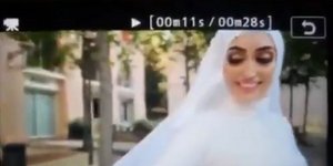 Η νύφη που φωτογραφιζόταν την ώρα της έκρηξης στη Βηρυτό