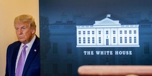 Ο πρόεδρος των ΗΠΑ, Ντόναλντ Τραμπ στον Λευκό Οίκο