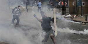 έκρηξη στη Βηρυτό δακρυγόνα