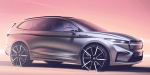 Αυτά είναι τα νέα επίσημα σκίτσα του Skoda Enyaq