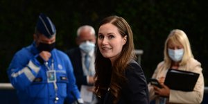 Η Φινλανδή πρωθυπουργός σε συνάντησή της με ηγέτες κρατών-μελών της ΕΕ