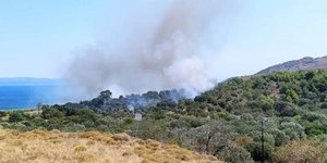 Φωτιά Εφταλού Λέσβου