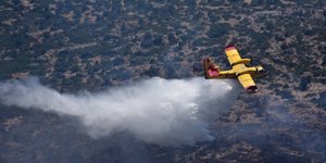 φωτιά αεροσκάφος της Πυροσβεστικής