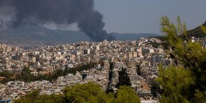 Αστεροσκοπείο: H διασπορά του καπνού από την πυρκαγιά της Μεταμόρφωσης