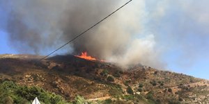 Φωτιά στη Νάξο 