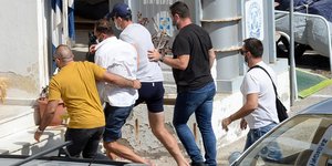 Η μεταγωγή του Χάρι Μαγκουάιρ στη Σύρο