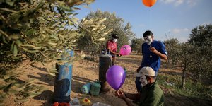 Μπαλόνια με εκρηκτικούς μηχανισμούς