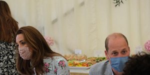 Η Κέιτ Μίντλετον με τον πρίγκιπα Γουίλιαμ