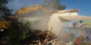 Το κτίριο είχε κατασκευαστεί την δεκαετία του 1960