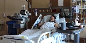 Ασθενής με κορωνοϊό στο νοσοκομείο