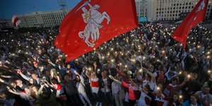 Διαδηλωτές στην Λευκορωσία