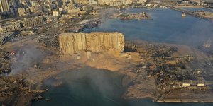 Λιμάνι Βηρυτού μετά την έκρηξη