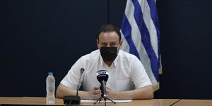 Γκίκας Μαγιορκίνης στην ενημέρωση