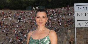 Η Μαρία Ναυπλιώτου στην Επίδαυρο 