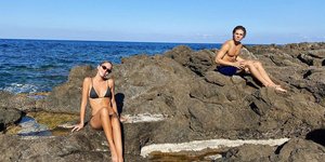 Η Μαρία Ολυμπία με τον αδερφό της Αχιλλέα