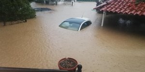 Μπούρτζι Εύβοια πλημμύρες