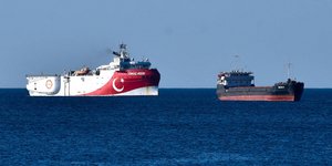 Το ερευνητικό Oruc Reis στην Ανατολική Μεσόγειο