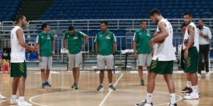 H πρώτη προπόνηση του μπασκετικού Παναθηναϊκού