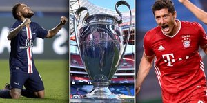 Ο Νεϊμάρ, ο Λεβαντόφσκι και η κούπα του Champions League