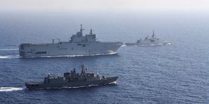 Πλοία του Πολεμικού Ναυτικού στην Ανατολική Μεσόγειο